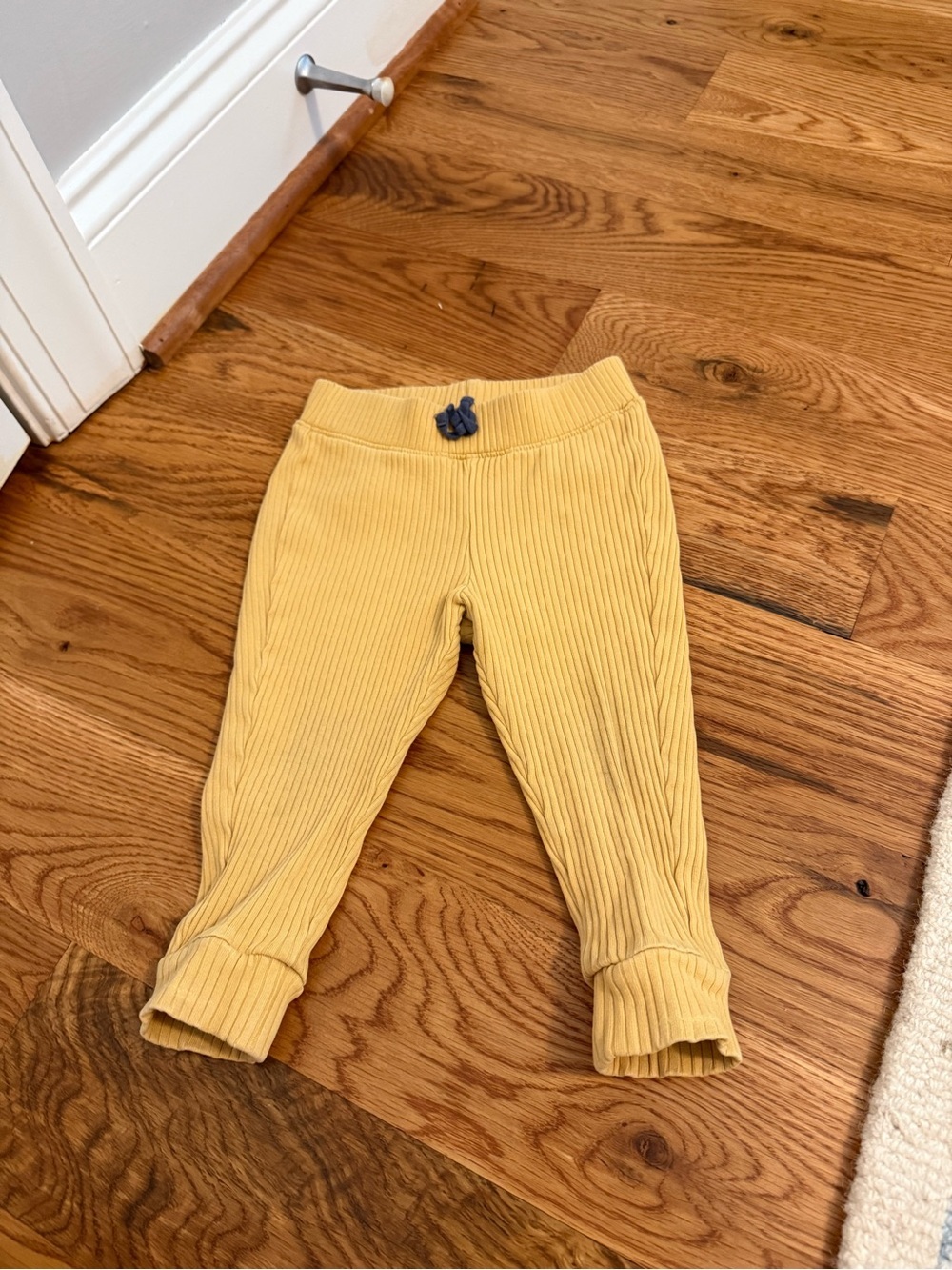 Hanna Andersson Mustard Yellow Jogger Style Pants size 90cm (US 3)